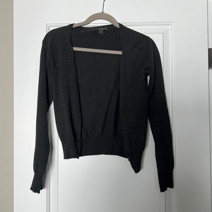 Forever 21 Charcoal Cardigan